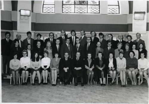 1971 to 1972 Staff